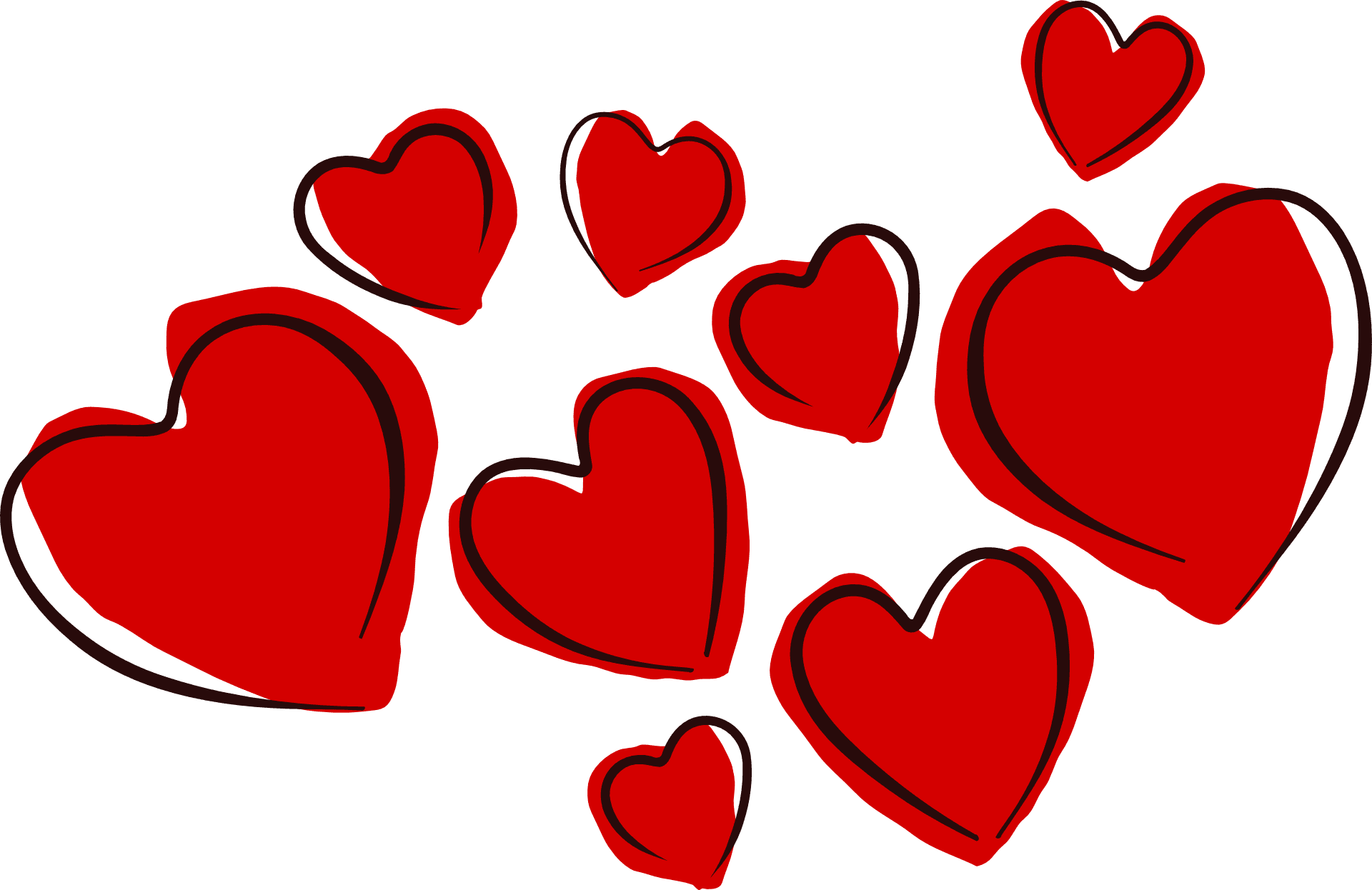 Bunch of hearts